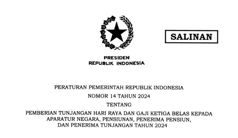 PP 14 Tahun 2024