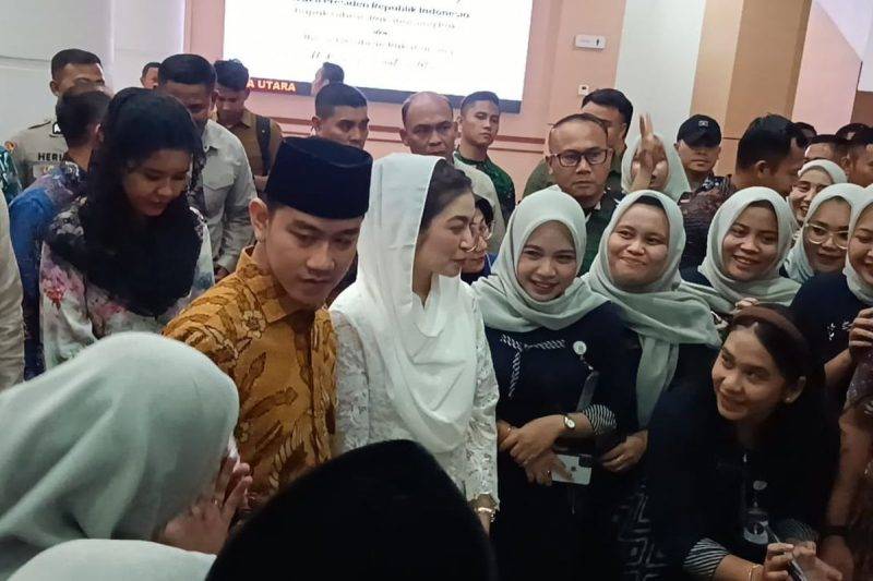 Wakil Presiden Gibran Rakabuming Raka di Kantor Pemerintahan Provinsi Sumatera Utara
