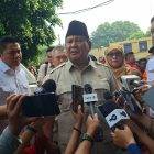 Presiden RI, Prabowo Subianto Usai Menjenguk Korban Kecelakaan KA Argo Bromo dengan KRL Commuter Line di RSUD Kota Bekasi