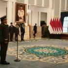 Pelantikan di Istana Kepresidenan